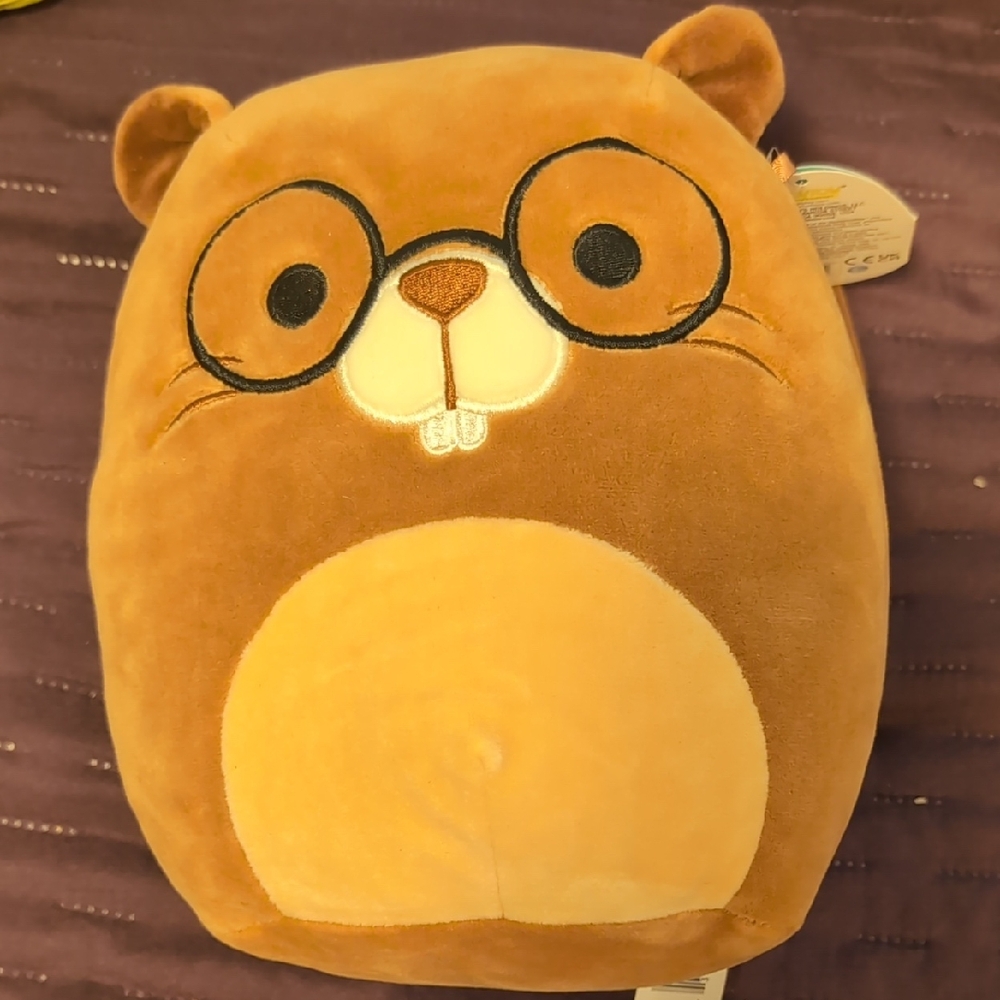 Squishmallows Adorable Brown and Cream Plush